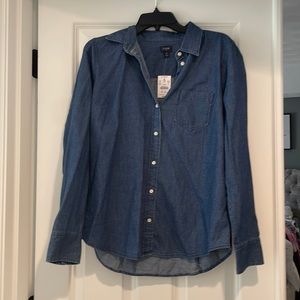 J crew button up